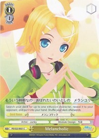 Melancholic (PD/S22-E021 C) [Hatsune Miku -Project DIVA- f] | Cracking-Singles