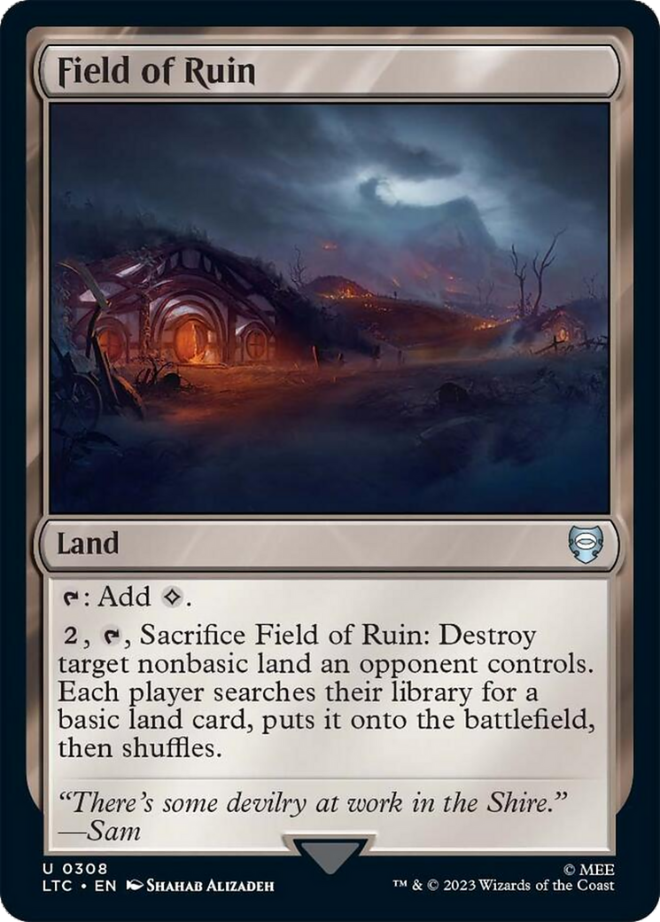 Field of Ruin [The Lord of the Rings: Tales of Middle-Earth Commander] | Cracking-Singles