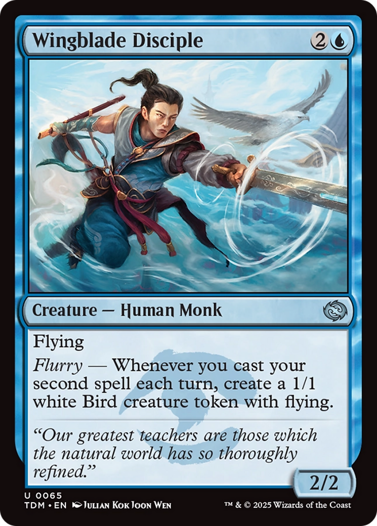 Wingblade Disciple [Tarkir: Dragonstorm] | Cracking-Singles