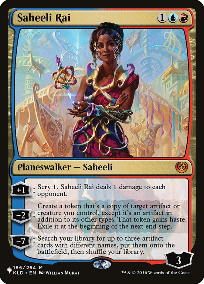 Saheeli Rai [The List] | Cracking-Singles