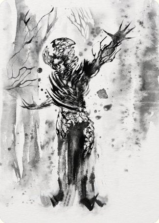 Rustvine Cultivator Art Card [Phyrexia: All Will Be One Art Series] | Cracking-Singles