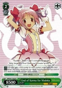 End of Karma for Madoka (MM/W17-E029 R) [Puella Magi Madoka Magica] | Cracking-Singles