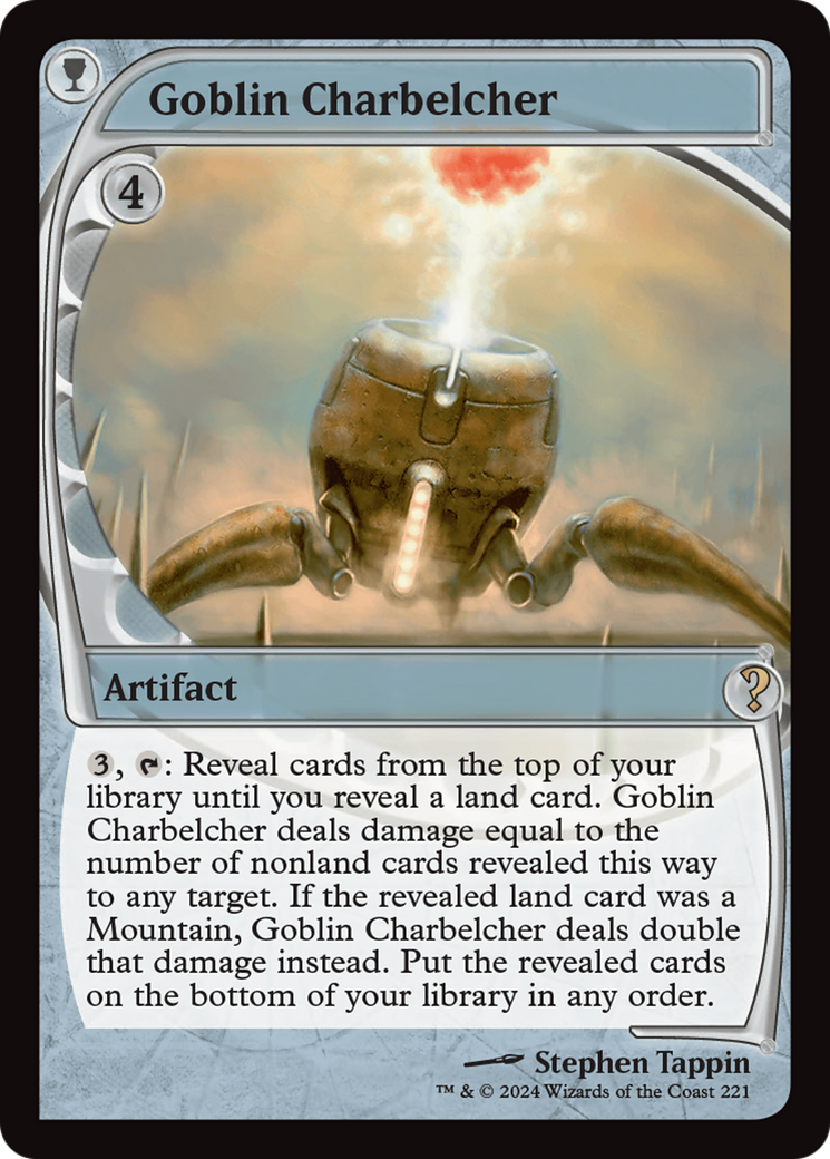 Goblin Charbelcher (Future Sight) [Mystery Booster 2] | Cracking-Singles