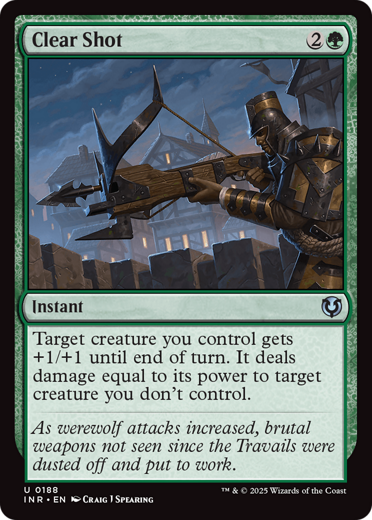 Clear Shot [Innistrad Remastered] | Cracking-Singles