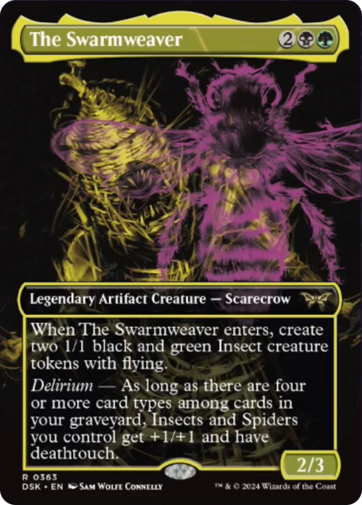 The Swarmweaver (Showcase) [Duskmourn: House of Horror] | Cracking-Singles