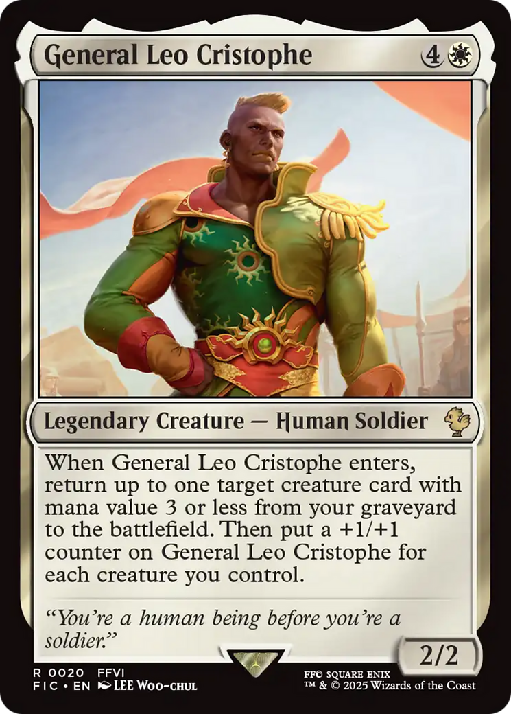 General Leo Cristophe [FINAL FANTASY Commander] | Cracking-Singles