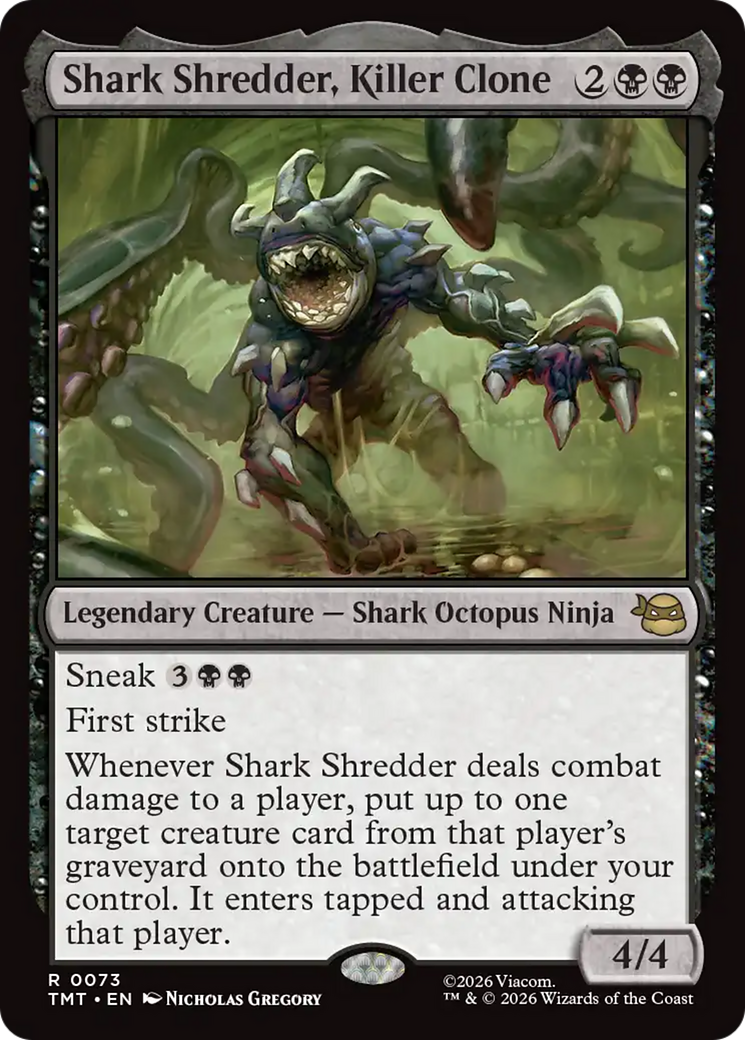 Shark Shredder, Killer Clone [Teenage Mutant Ninja Turtles] | Cracking-Singles
