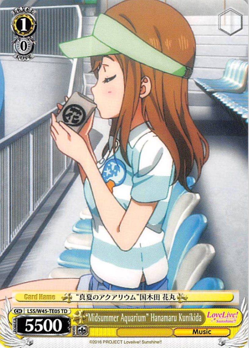 "Midsummer Aquarium" Hanamaru Kunikida (LSS/W45-TE05 TD) [Love Live! Sunshine!!] | Cracking-Singles