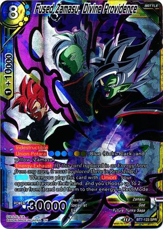 Fused Zamasu, Divine Providence (SPR) (BT7-123) [Assault of the Saiyans] | Cracking-Singles