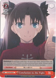 Conclusion to the Fight (FS/S36-E068 U) [Fate/Stay Night [Unlimited Blade Works] Vol. II] | Cracking-Singles