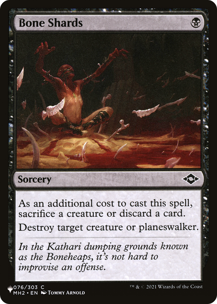 Bone Shards [The List] | Cracking-Singles