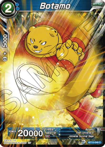 Botamo (BT15-049) [Saiyan Showdown] | Cracking-Singles