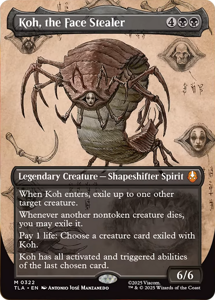 Koh, the Face Stealer (Borderless) [Avatar: The Last Airbender] | Cracking-Singles