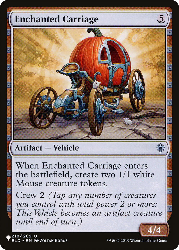 Enchanted Carriage [The List] | Cracking-Singles