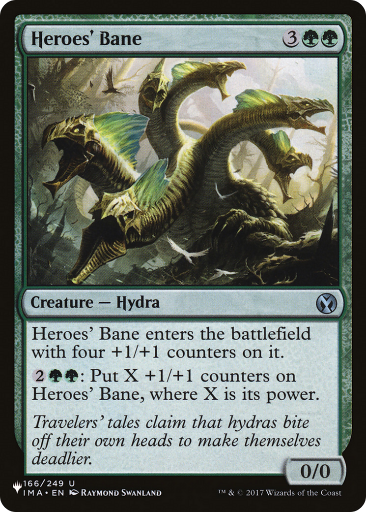 Heroes' Bane [The List] | Cracking-Singles