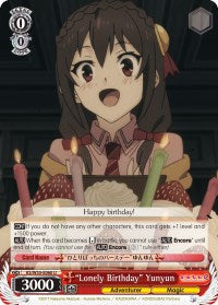 "Lonely Birthday" Yunyun (KS/W55-E060 U) [KonoSuba 2] | Cracking-Singles