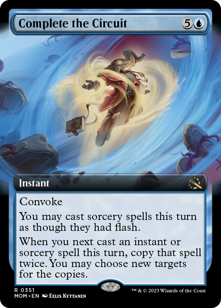 Complete the Circuit (Extended Art) [March of the Machine] | Cracking-Singles