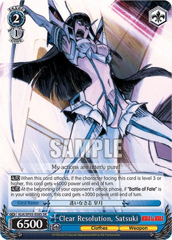 Clear Resolution, Satsuki [Kill La Kill Power Up Set] | Cracking-Singles