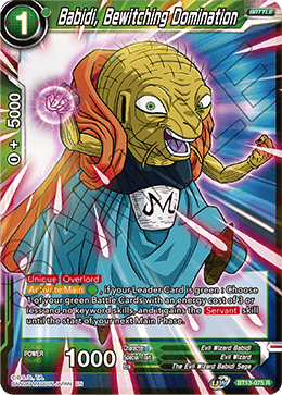 Babidi, Bewitching Domination (Rare) (BT13-075) [Supreme Rivalry] | Cracking-Singles