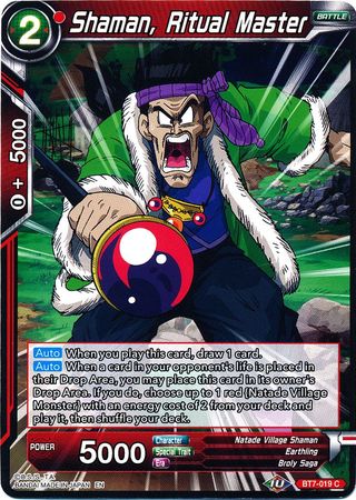 Shaman, Ritual Master (BT7-019) [Assault of the Saiyans] | Cracking-Singles