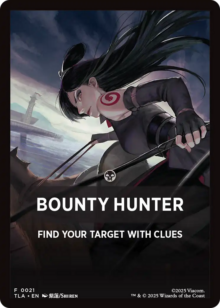 Bounty Hunter Theme Card [Avatar: The Last Airbender Tokens] | Cracking-Singles