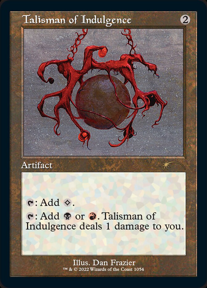 Talisman of Indulgence (Retro Frame) [Secret Lair Drop Series] | Cracking-Singles