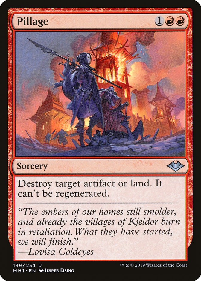 Pillage [Modern Horizons] | Cracking-Singles