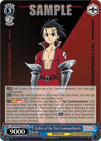 Zeldris of the Ten Commandments (SR) [The Seven Deadly Sins: Revival of The Commandments] | Cracking-Singles