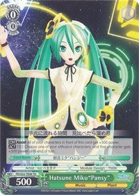 Hatsune Miku"Pansy" (PD/S22-TE08 TD) [Hatsune Miku -Project DIVA- f] | Cracking-Singles