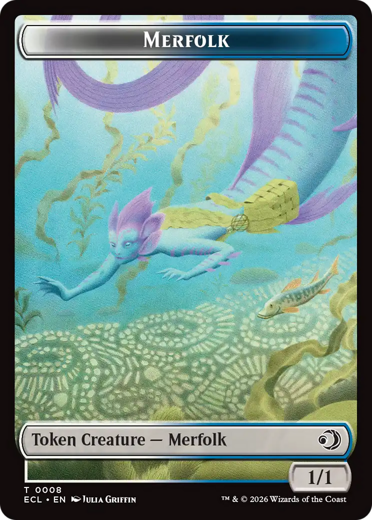 Shapeshifter // Merfolk Double-Sided Token [Lorwyn Eclipsed Tokens] | Cracking-Singles