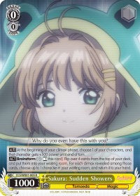 Sakura: Sudden Showers (CCS/WX01-005 R) [Cardcaptor Sakura: Clear Card] | Cracking-Singles
