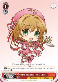 Mini Sakura: Pink Dress (CCS/WX01-103 PR) (Promo) [Cardcaptor Sakura: Clear Card] | Cracking-Singles