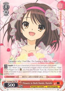Flowers in Both Hands, Haruhi (SY/W08-TE02 TD) [The Melancholy of Haruhi Suzumiya] | Cracking-Singles