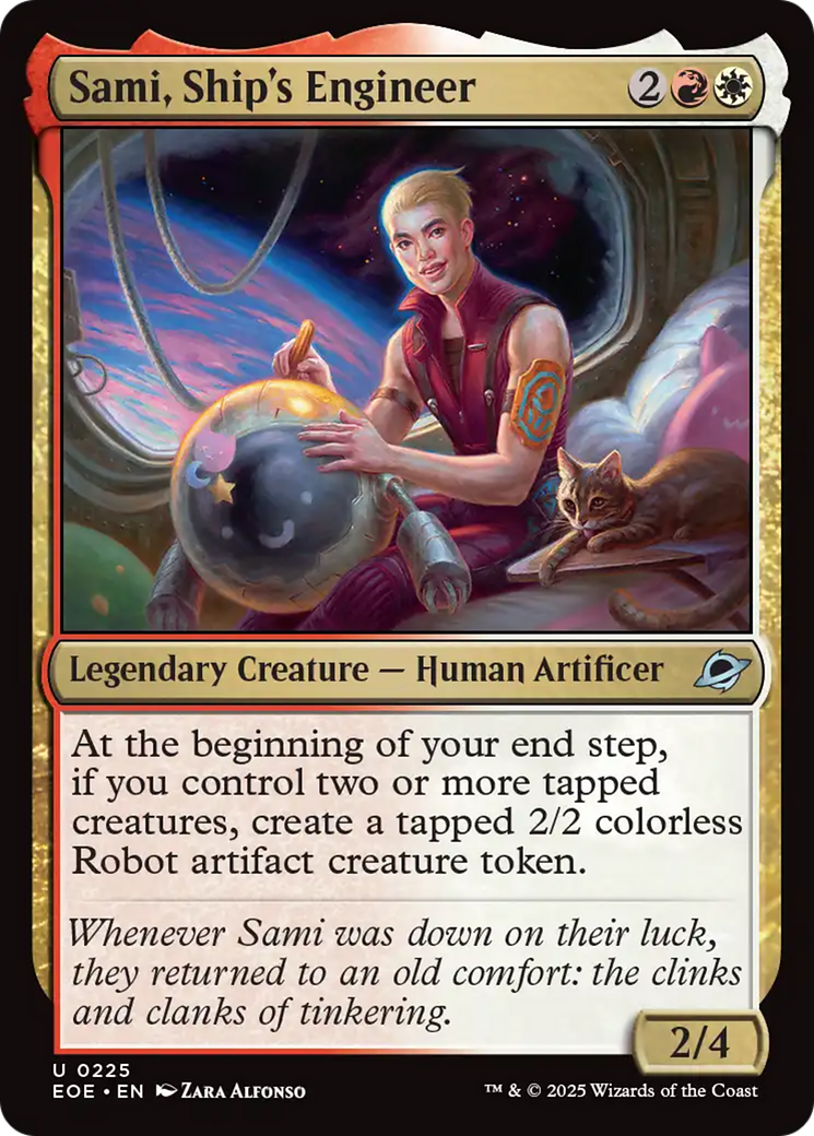 Sami, Ship's Engineer [Edge of Eternities] | Cracking-Singles