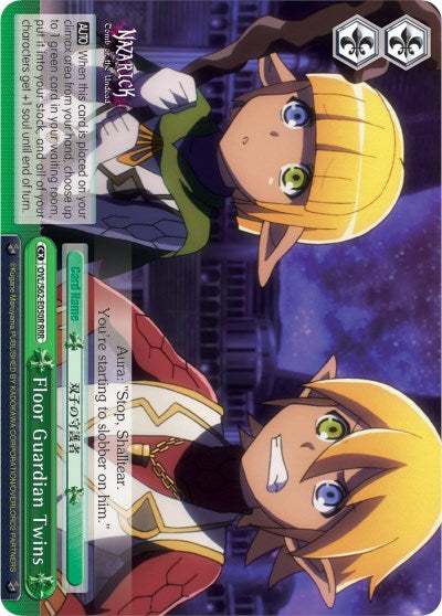 Floor Guardian Twins (OVL/S62-E050R RRR) [Nazarick: Tomb of the Undead] | Cracking-Singles