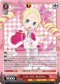 Cute Girl, Beatrice (RZ/S46-E031 RR) [Re:ZERO] | Cracking-Singles