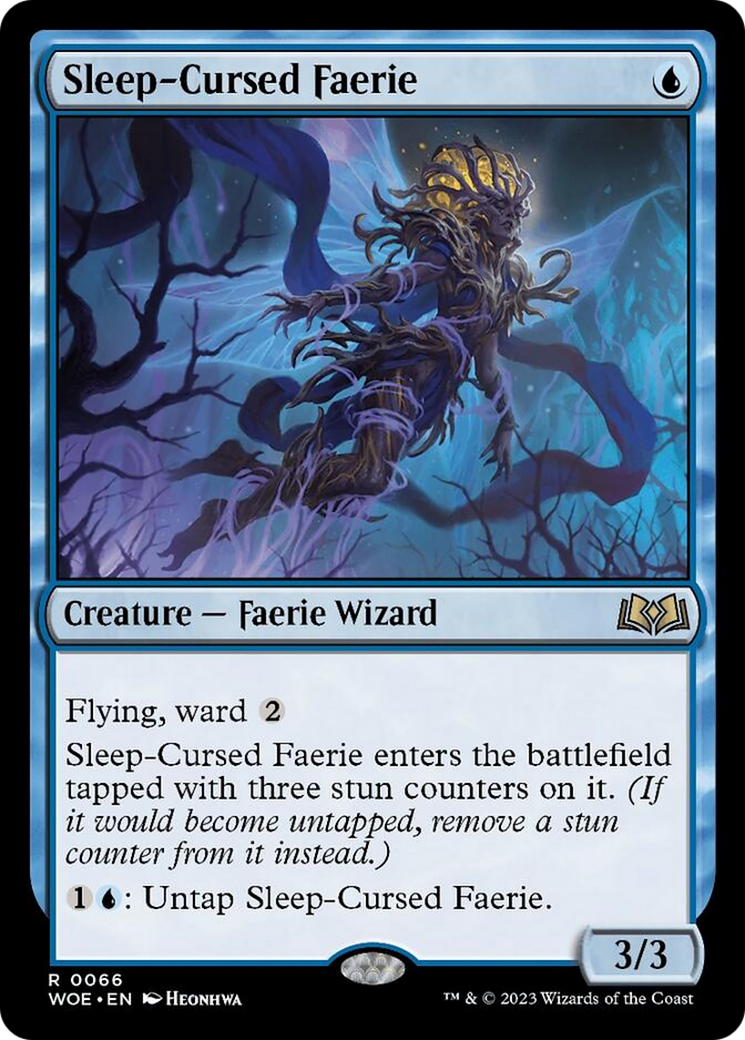 Sleep-Cursed Faerie [Wilds of Eldraine] | Cracking-Singles