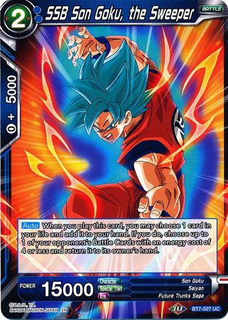 SSB Son Goku, the Sweeper (BT7-027) [Assault of the Saiyans] | Cracking-Singles