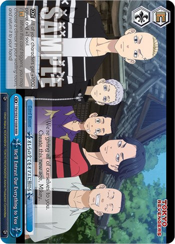 We'll Entrust Our Everything to You (TRV/S92-E100R RRR) [Tokyo Revengers] | Cracking-Singles