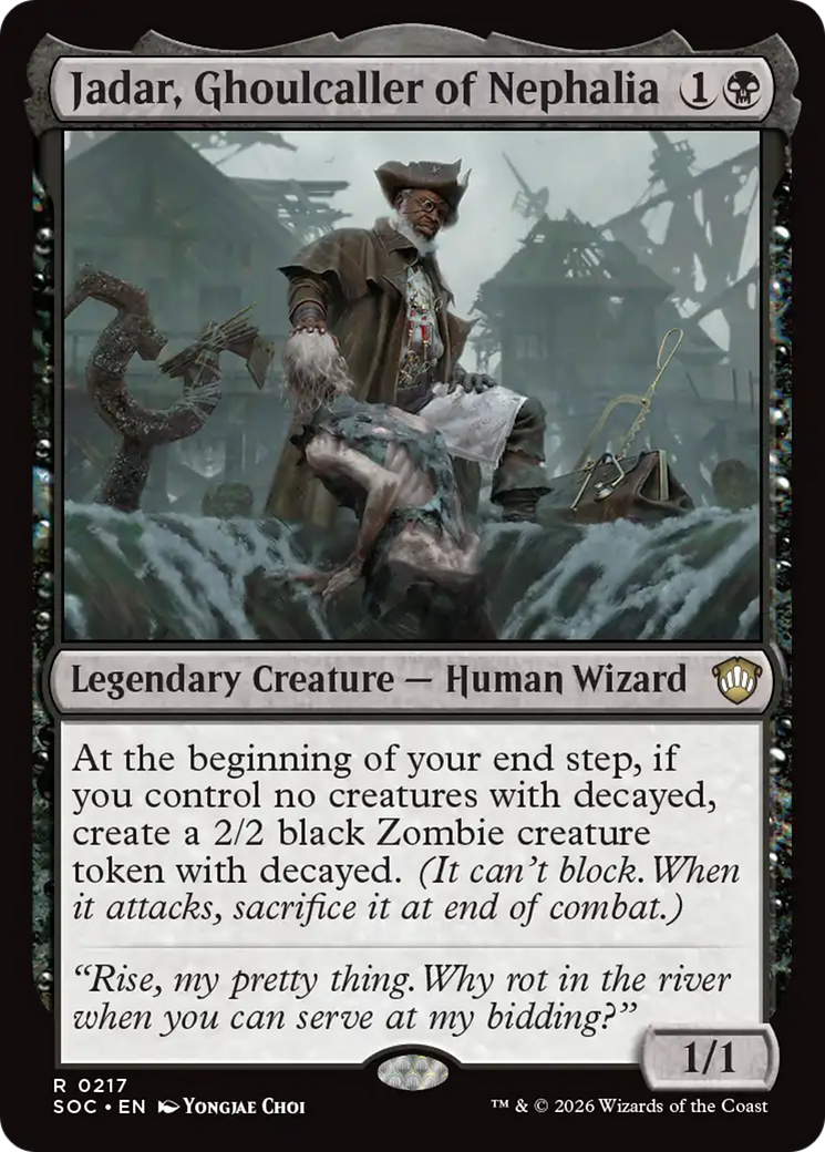 Jadar, Ghoulcaller of Nephalia [Secrets of Strixhaven Commander] | Cracking-Singles