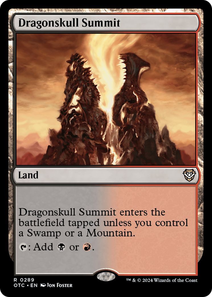 Dragonskull Summit [Outlaws of Thunder Junction Commander] | Cracking-Singles