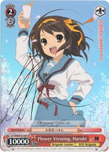 Flower Viewing, Haruhi (SY/WE09-E14SP) [The Melancholy of Haruhi Suzumiya Extra Booster] | Cracking-Singles