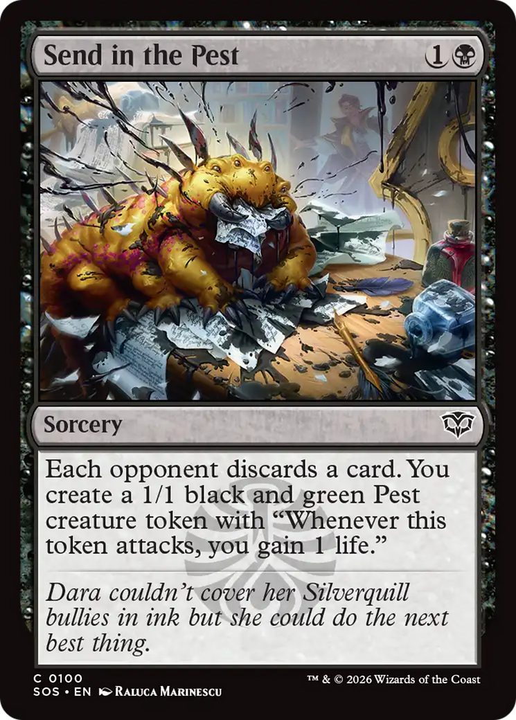 Send in the Pest [Secrets of Strixhaven] | Cracking-Singles