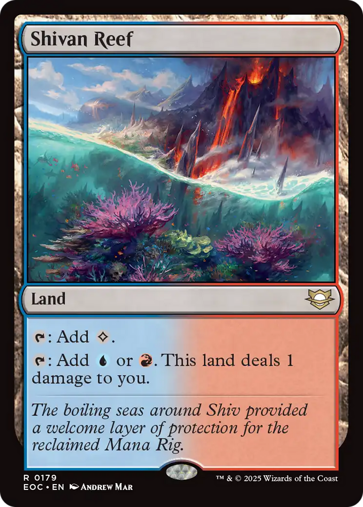 Shivan Reef [Edge of Eternities Commander] | Cracking-Singles