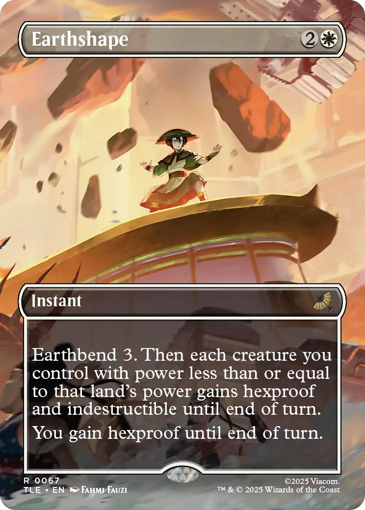 Earthshape (Borderless) [Avatar: The Last Airbender: Eternal-Legal] | Cracking-Singles