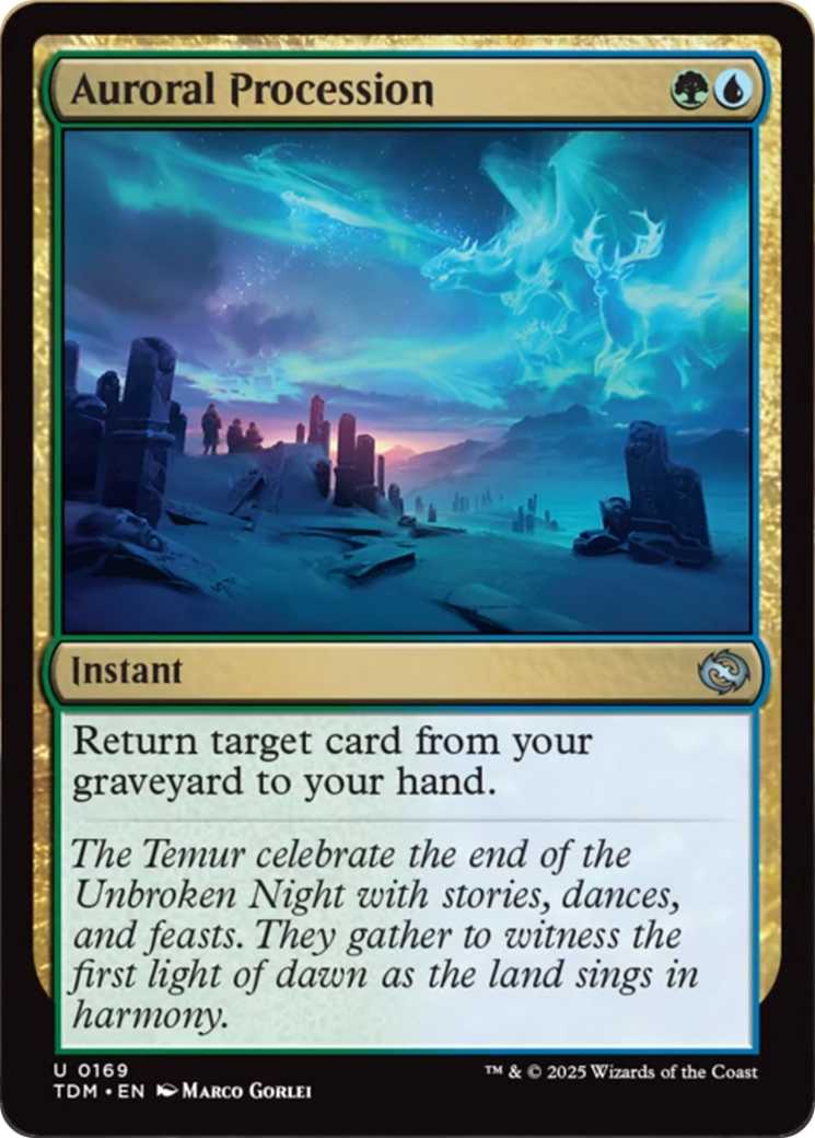 Auroral Procession [Tarkir: Dragonstorm] | Cracking-Singles