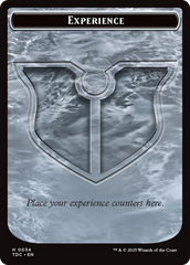 Experience // Treasure Double-Sided Token [Tarkir: Dragonstorm Commander Tokens] | Cracking-Singles