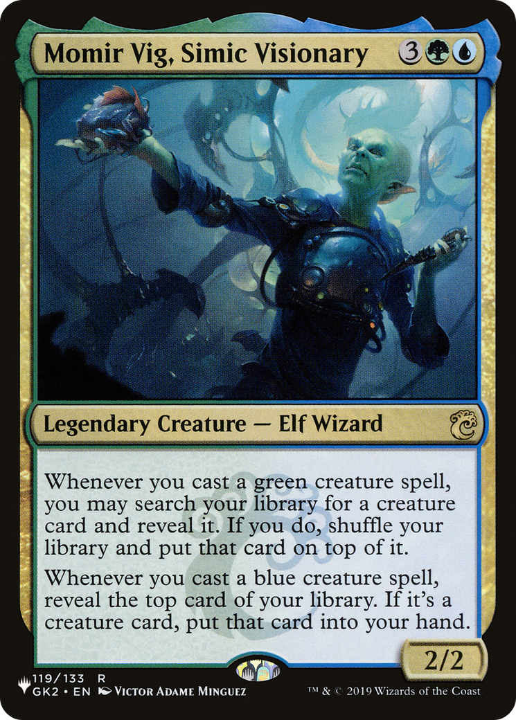 Momir Vig, Simic Visionary [The List] | Cracking-Singles