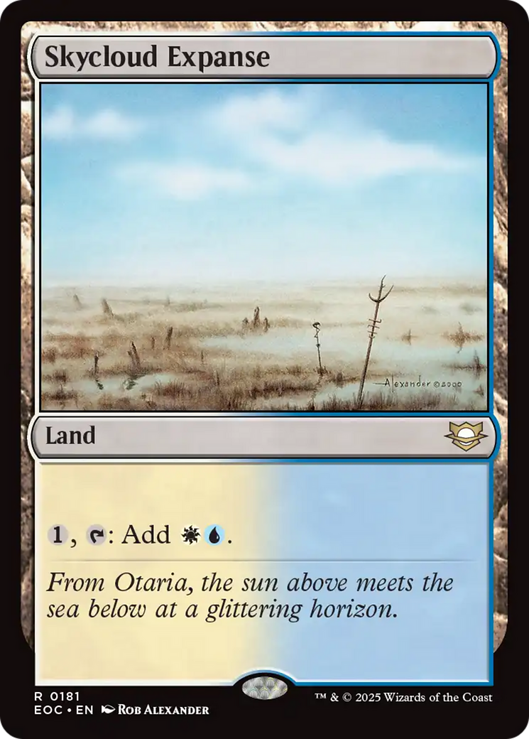 Skycloud Expanse [Edge of Eternities Commander] | Cracking-Singles