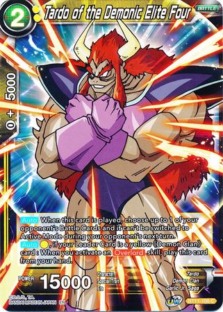 Tardo of the Demonic Elite Four (BT11-108) [Vermilion Bloodline] | Cracking-Singles
